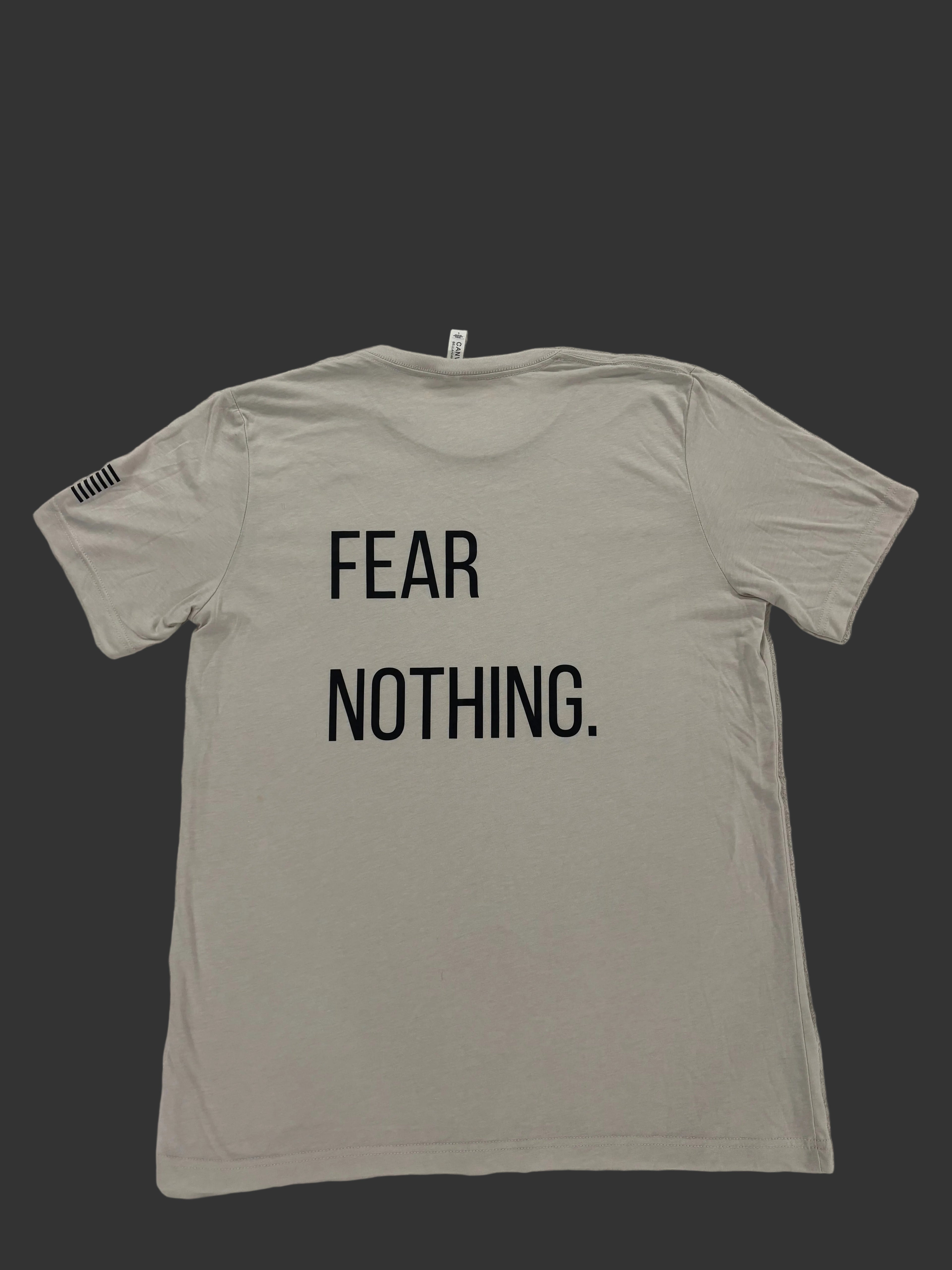 Fear Nothing Cement Tri Blend Shirt