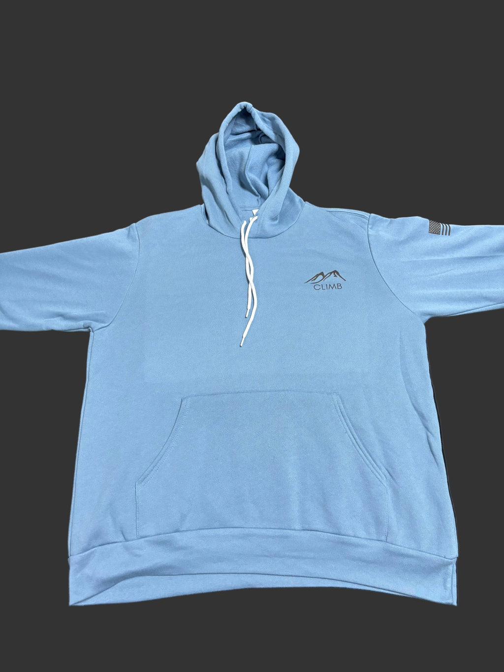 Your Only Limit Is You Hoodie Steel Blue